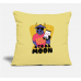 Crypto&Stock To The Moon Washed Yellow Pillow